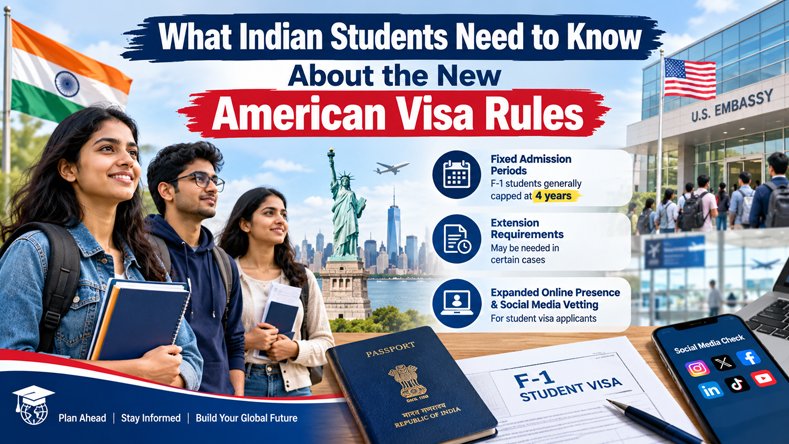 What Indian Students Need to Know About the New American Visa Rules
